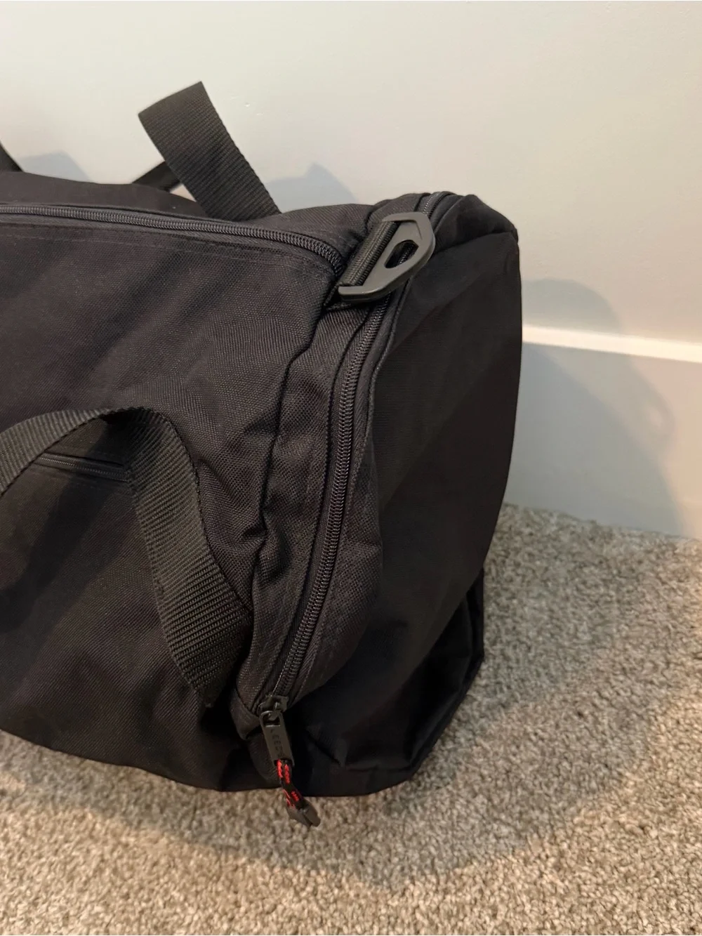 Leeds Jacksonville Jaguars Duffle Gym Carry Bag Black NO Shoulder Strap